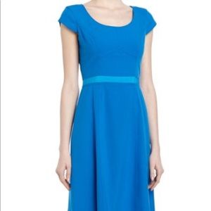 Blue Andrew Marc A-line dress size 2